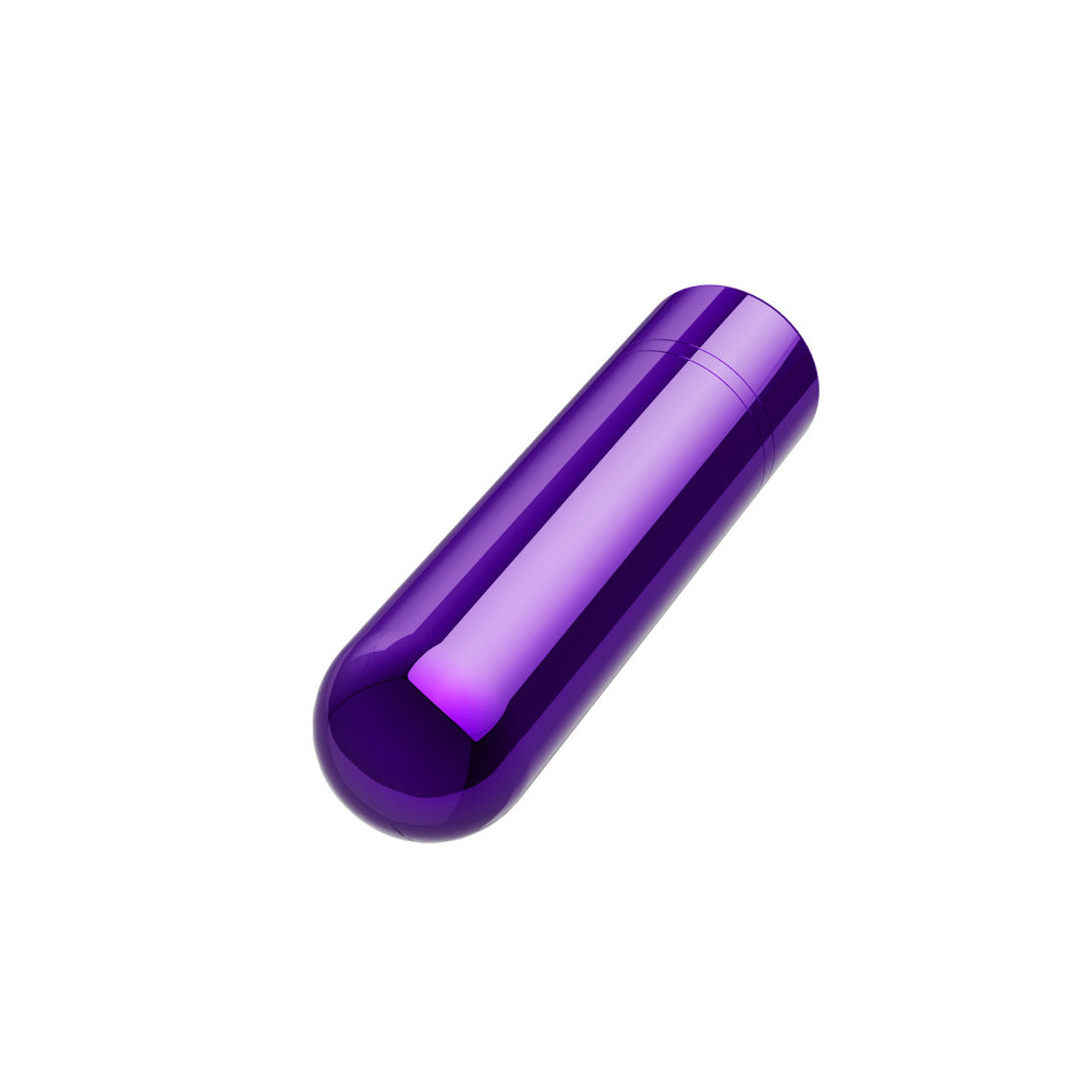 A purple, bullet-shaped vibrator with a smooth, rounded tip.