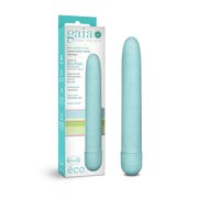 Aqua eco-friendly plant-based straight vibrator by Blush.