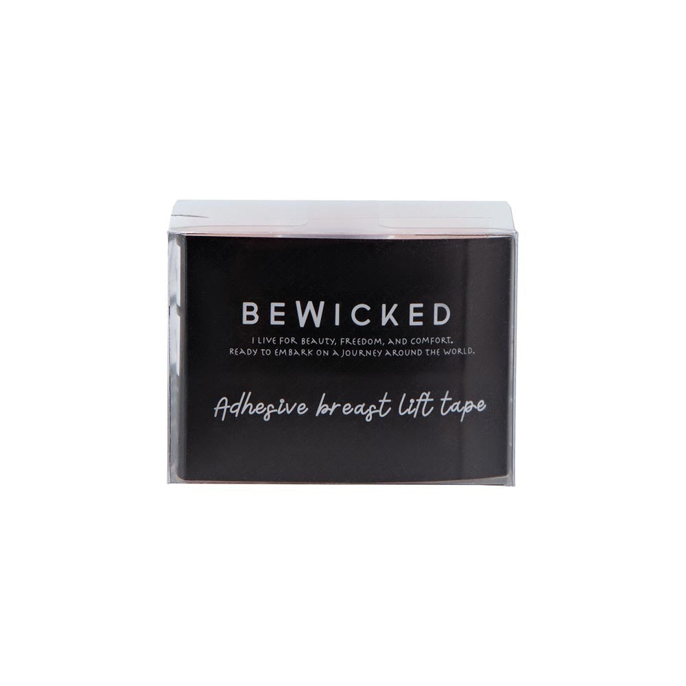 Waterproof nude adhesive breast lift tape roll by Be Wicked.