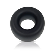 Black silicone ball stretcher with steel motion beads.