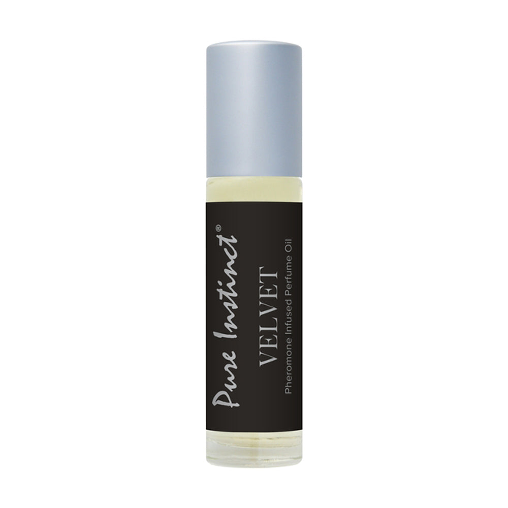 Pure Instinct Velvet Pheromone Infused Perfume Oil roll-on.