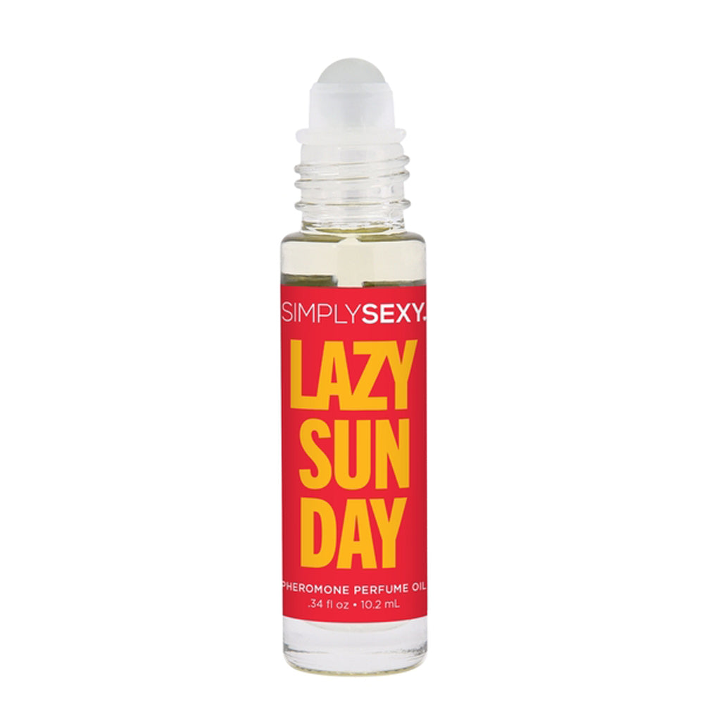 Simply Sexy Lazy Sunday pheromone perfume oil roll-on.
