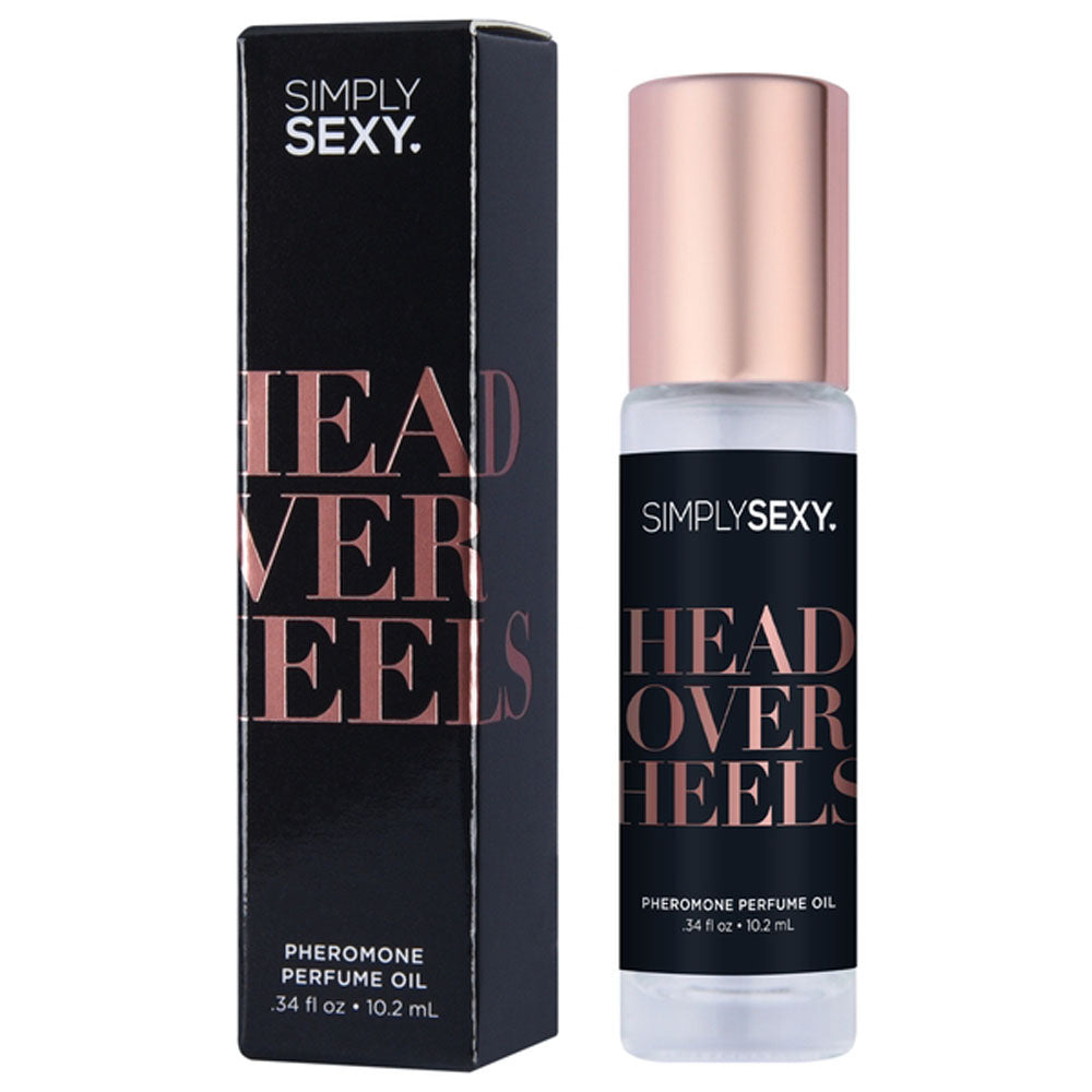 Simply Sexy Head Over Heels pheromone perfume oil roll-on.