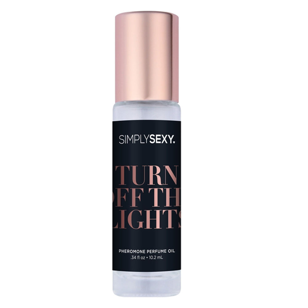 SimplySexy Turn Off The Lights pheromone perfume oil roll-on.