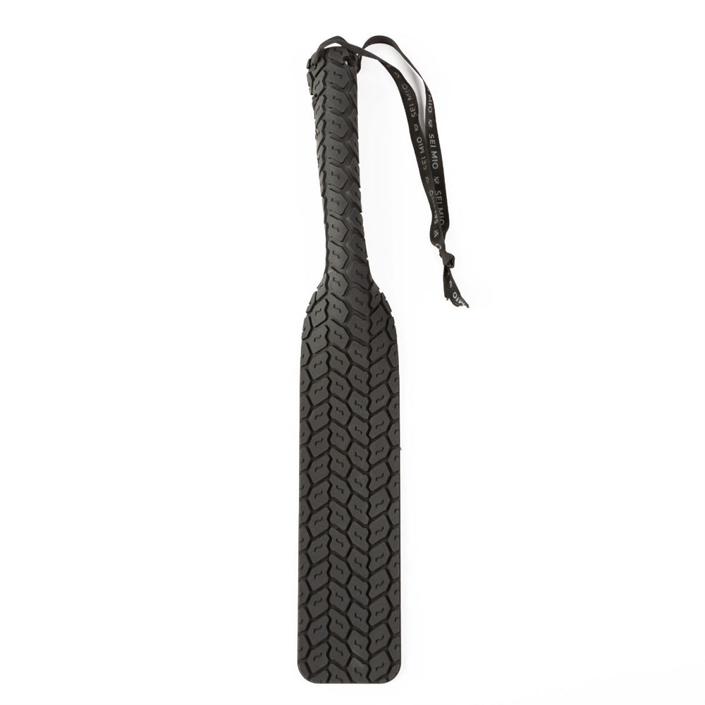 Sei Mio Tyre Textured Silicone Spanking Paddle.