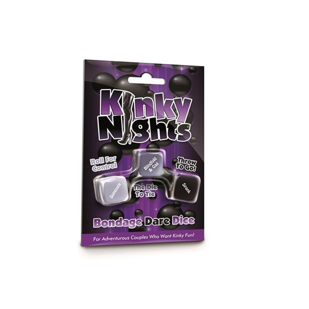Kinky Nights Bondage Dare Dice game for couples.