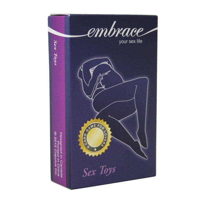 Box for Embrace Couples Card Game for Sex Toy Exploration.