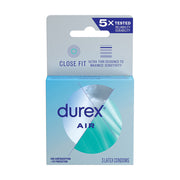 Durex Air Close Fit condoms, 3 pack.