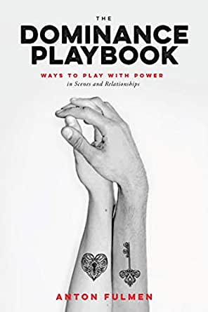 The Dominance Playbook book cover with two arms intertwined and tattoos.