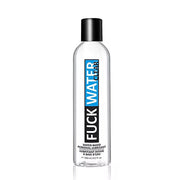 FuckWater Clear water-based personal lubricant in an 8oz bottle.