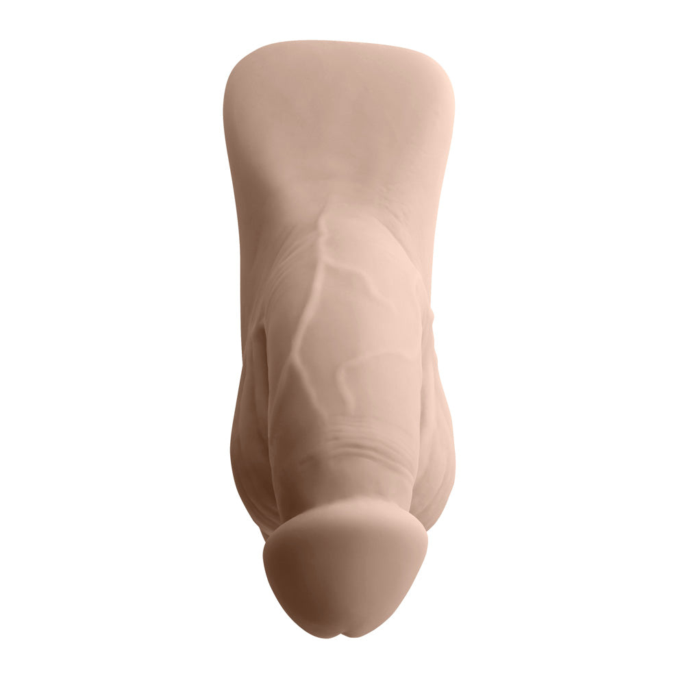 Realistic packer with visible veins and a rounded tip.