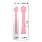 Pink Flexi Wand silicone massager with 9 speeds and functions.