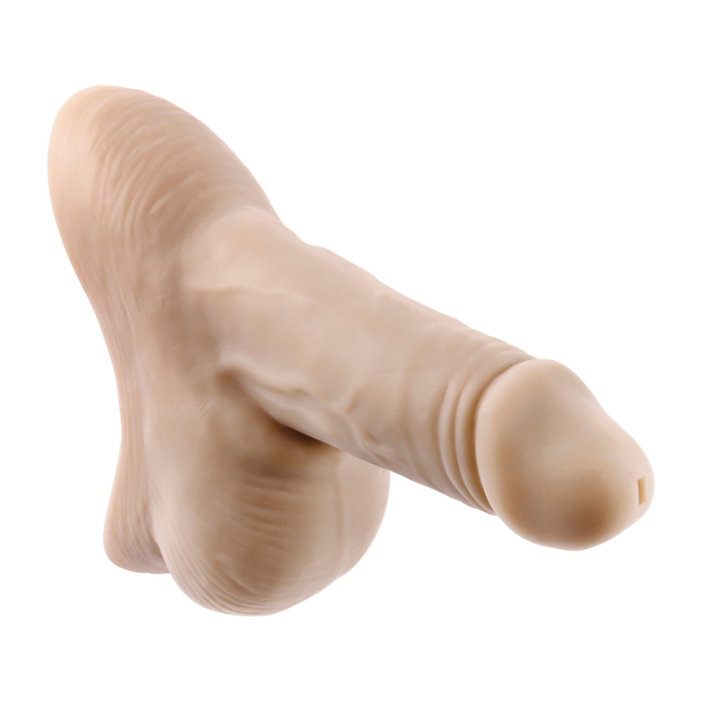 Realistic TPE stand-to-pee funnel with lifelike texture and waterproof design.