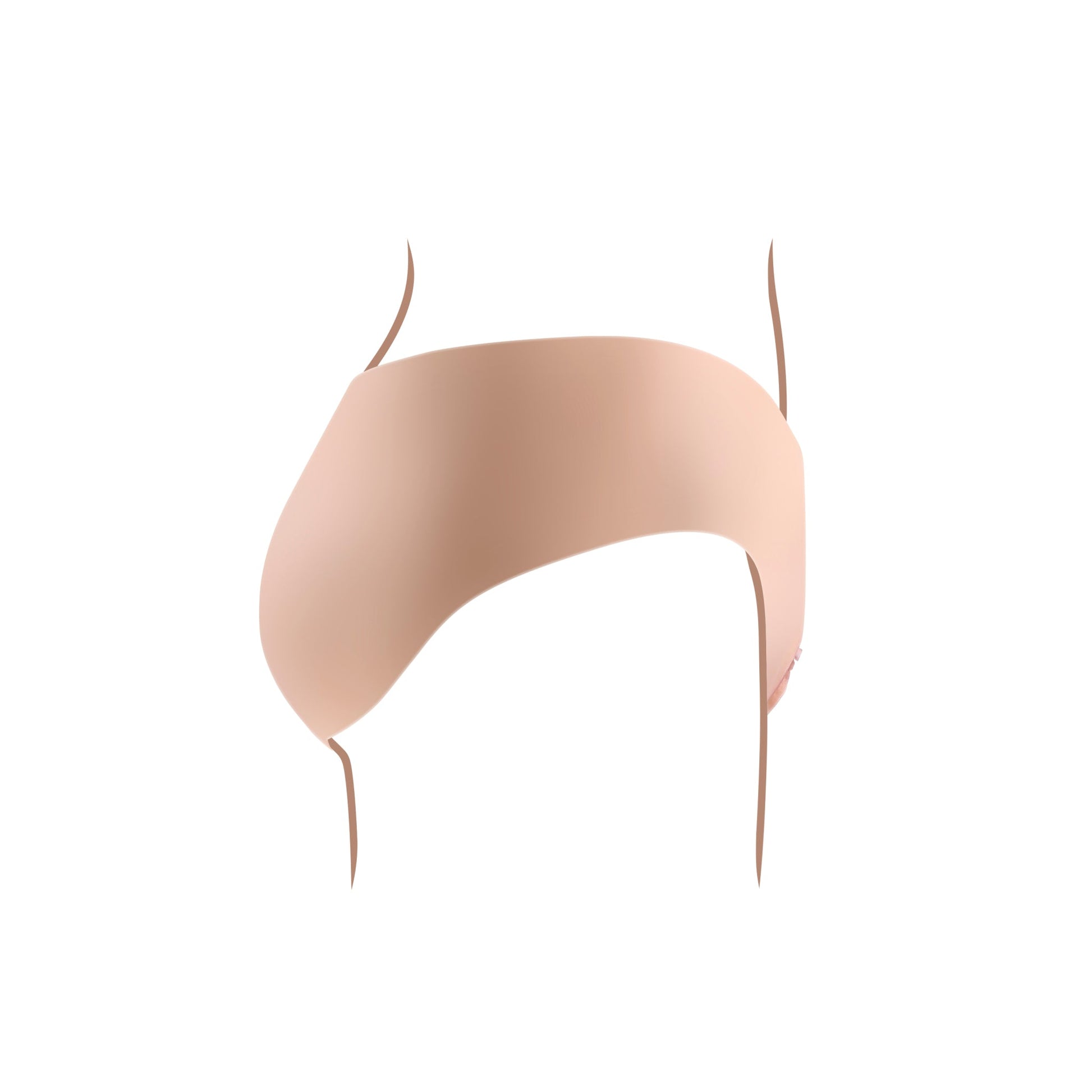 Gender-X silicone briefs with a realistic channel.