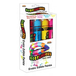 BODYLICIOUS Edible Body Paint Pens in 4 flavors.