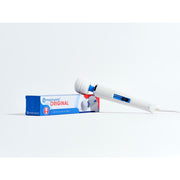 Magic Wand Original corded personal massager with its box.
