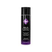 ID Lubricants Silk Natural Feel hybrid lubricant in a black bottle.