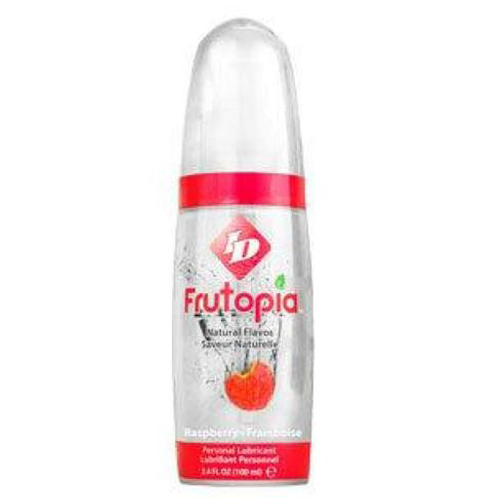 Frutopia Raspberry Flavored Water-Based Personal Lubricant.