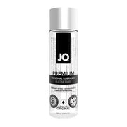 JO Premium Silicone-Based Personal Lubricant in an 8oz bottle.