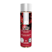 A bottle of JO H2O Cherry Burst personal lubricant.