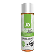 JO Naturalove organic personal lubricant with chamomile and agave.
