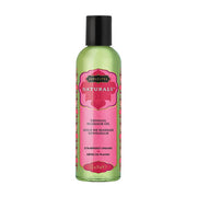 Kama Sutra Naturals Strawberry Dreams sensual massage oil in a 2oz bottle.