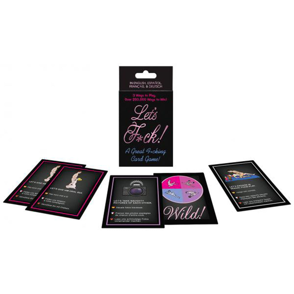 Let's F*ck! Adult Card Game with 3 game modes.