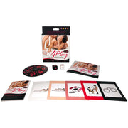 4Play Foreplay Game Set with dice, cards, and spinner.
