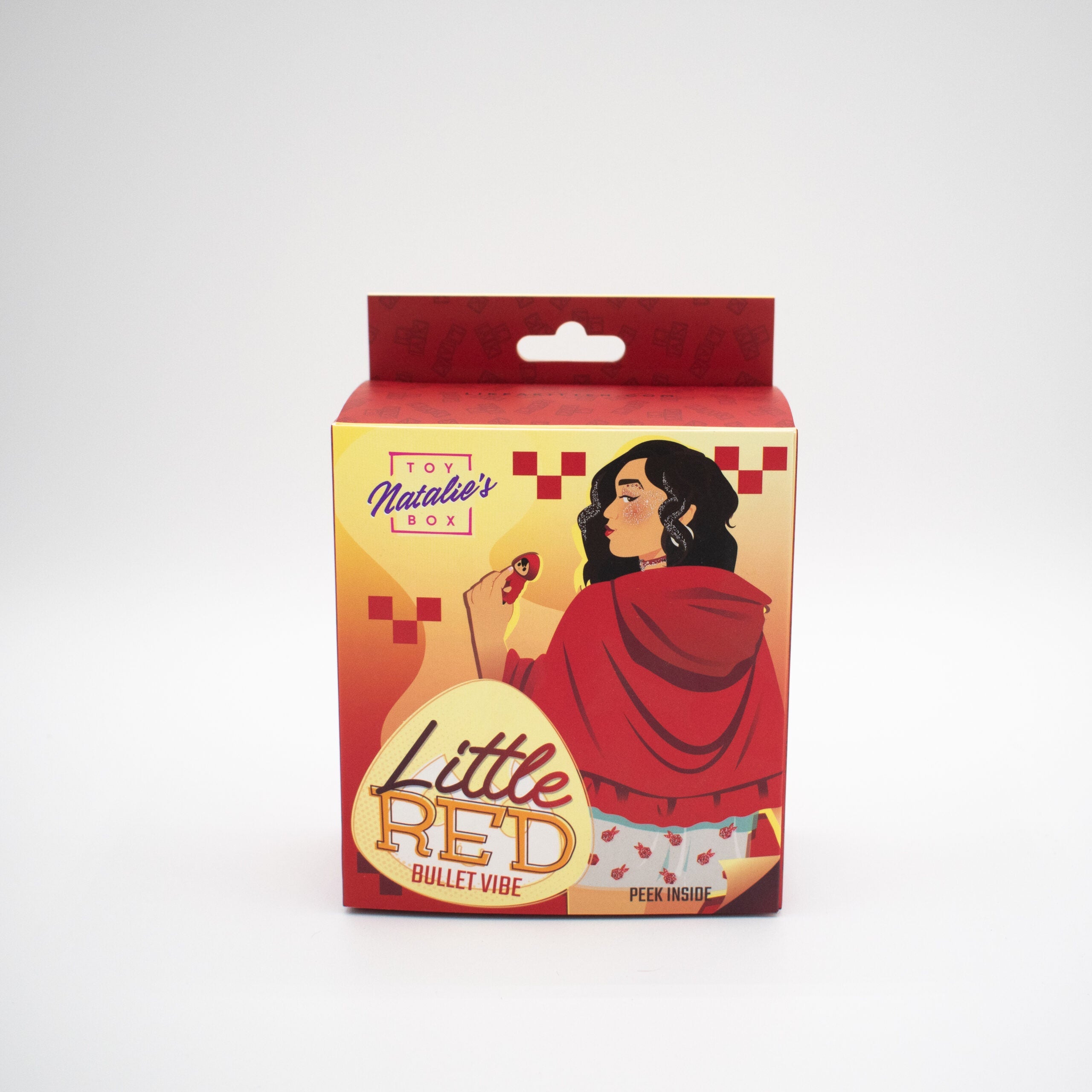 Little Red Waterproof Silicone Bullet Vibrator from Natalie's Toy Box.