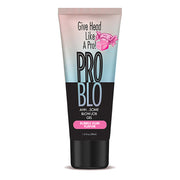 A tube of bubblegum flavored oral lubricant gel.