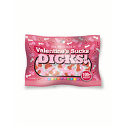 Bag of Valentine's Sucks Dicks novelty candy with 100+ pieces.