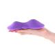 Purple app-controlled rechargeable grinding pad.
