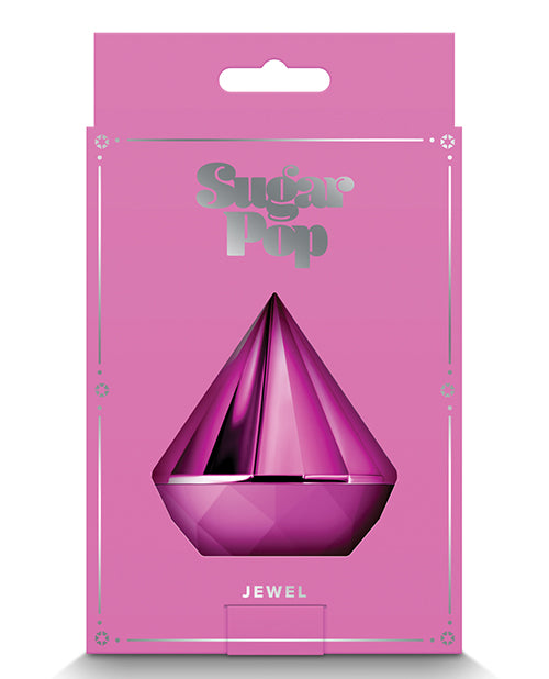 Sugar Pop Jewel pink air pulse stimulator packaging, alternate view