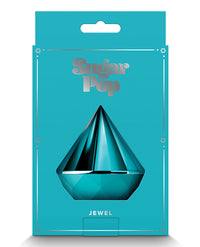 Sugar Pop Jewel teal air pulse stimulator packaging, alternate view