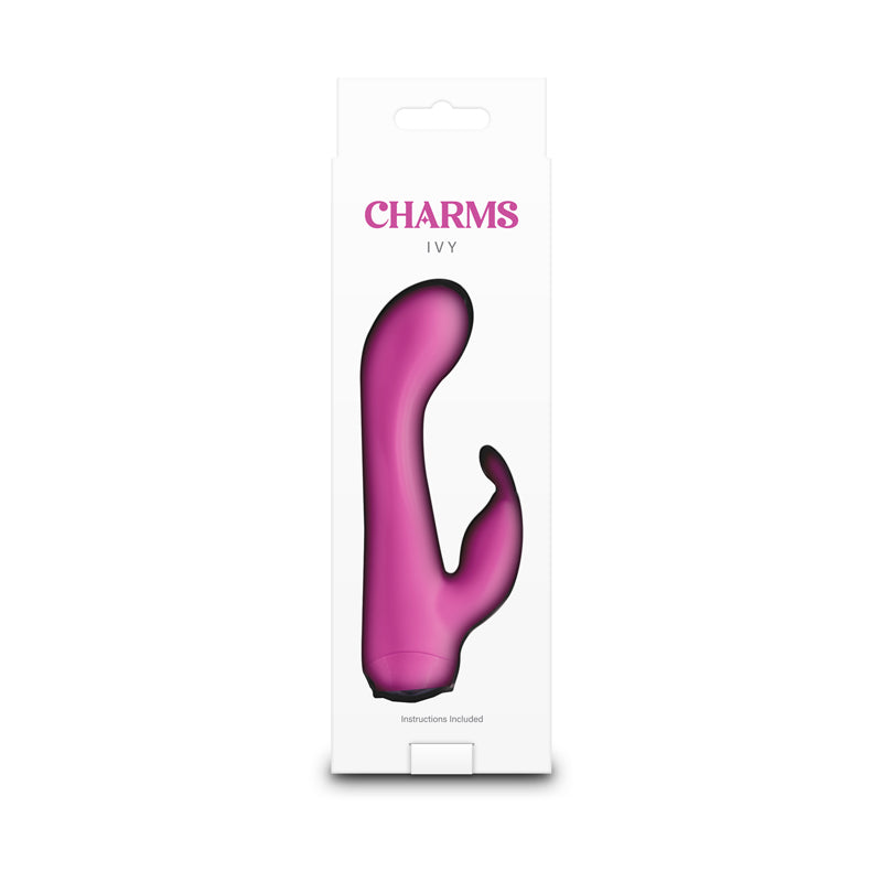 Magenta Ivy vibrator in its packaging.