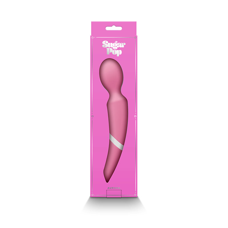 Pink Sugar Pop wand in packaging with "Sugar Pop" logo.