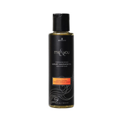 Sensuva Me & You Lemon Ginger Vanilla Luxury Massage Oil bottle.
