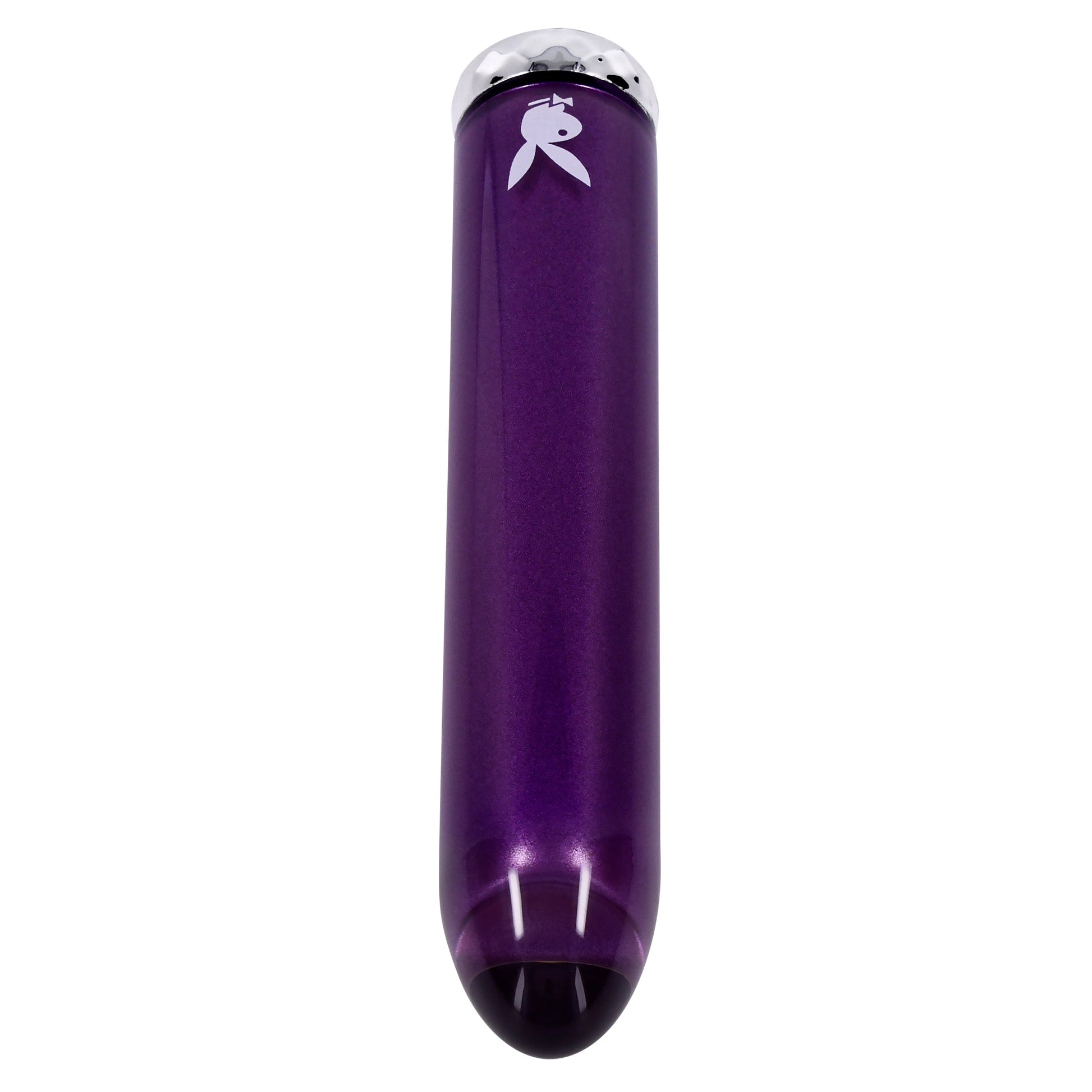 Purple vibrator with Playboy bunny logo.