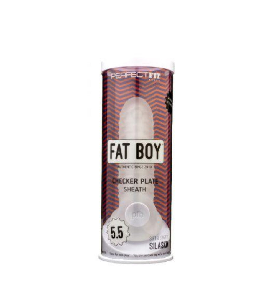 Perfect Fit Fat Boy checker plate sheath extender in SilaSkin.