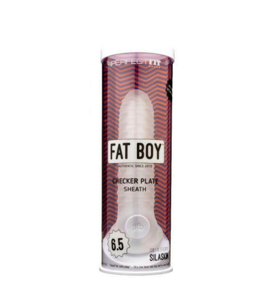 Perfect Fit Fat Boy checker plate sheath extender, size 6.5.