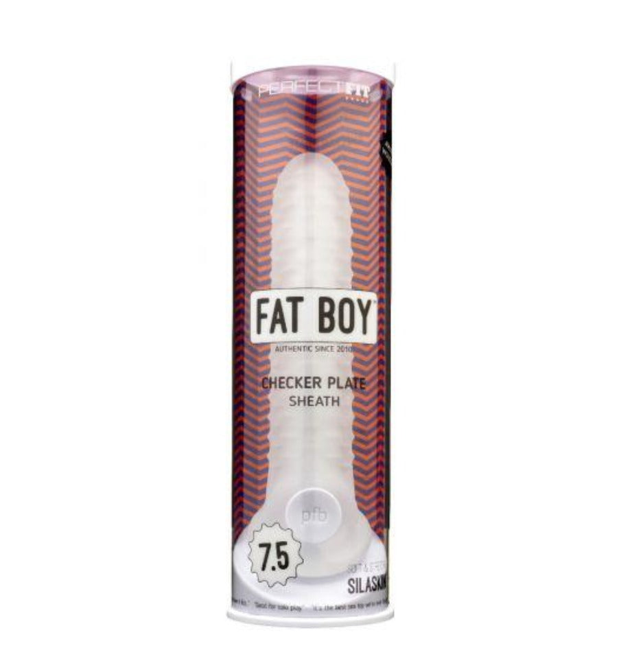 Fat Boy Checker Plate Sheath extender in SilaSkin.