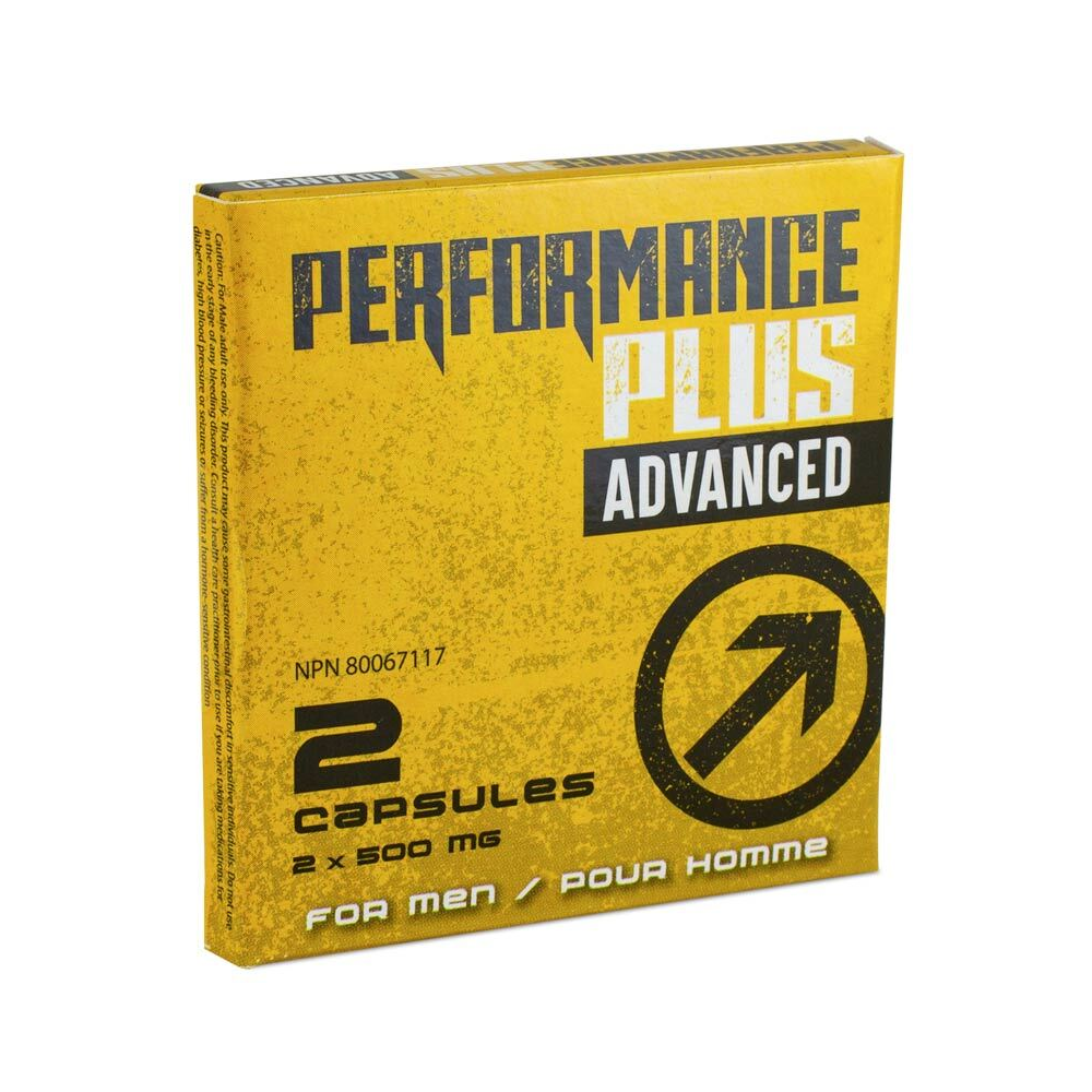 Performance Plus Advanced capsules for men, 2 x 500 mg.