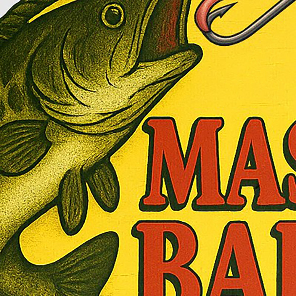 Bass fish nipple pasties with adhesive backing.