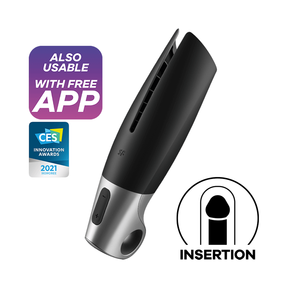 App-controlled vibrating masturbator with CES Innovation Award.