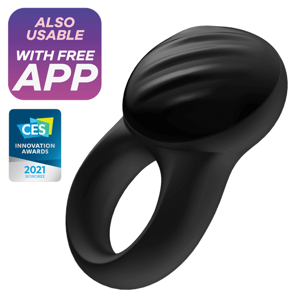 App-controlled vibrating cock ring with CES Innovation Award.