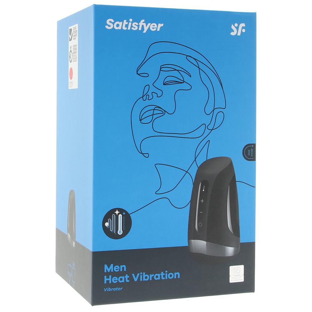 Satisfyer Men Heat Vibration masturbator with 11 modes.