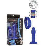 Blue Calexotics Eclipse remote rimming probe with wristband.
