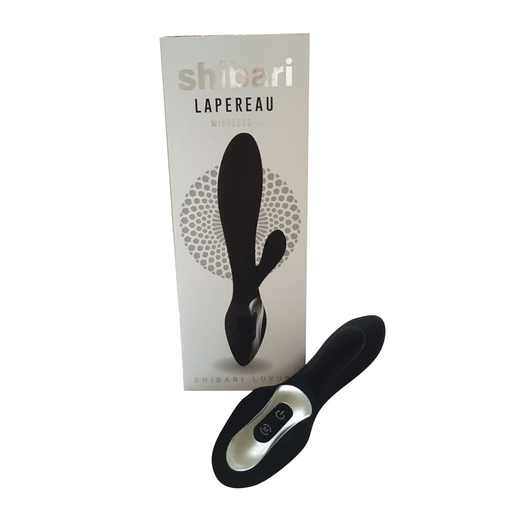 Black Shibari Lapereau wireless rabbit vibrator with box.