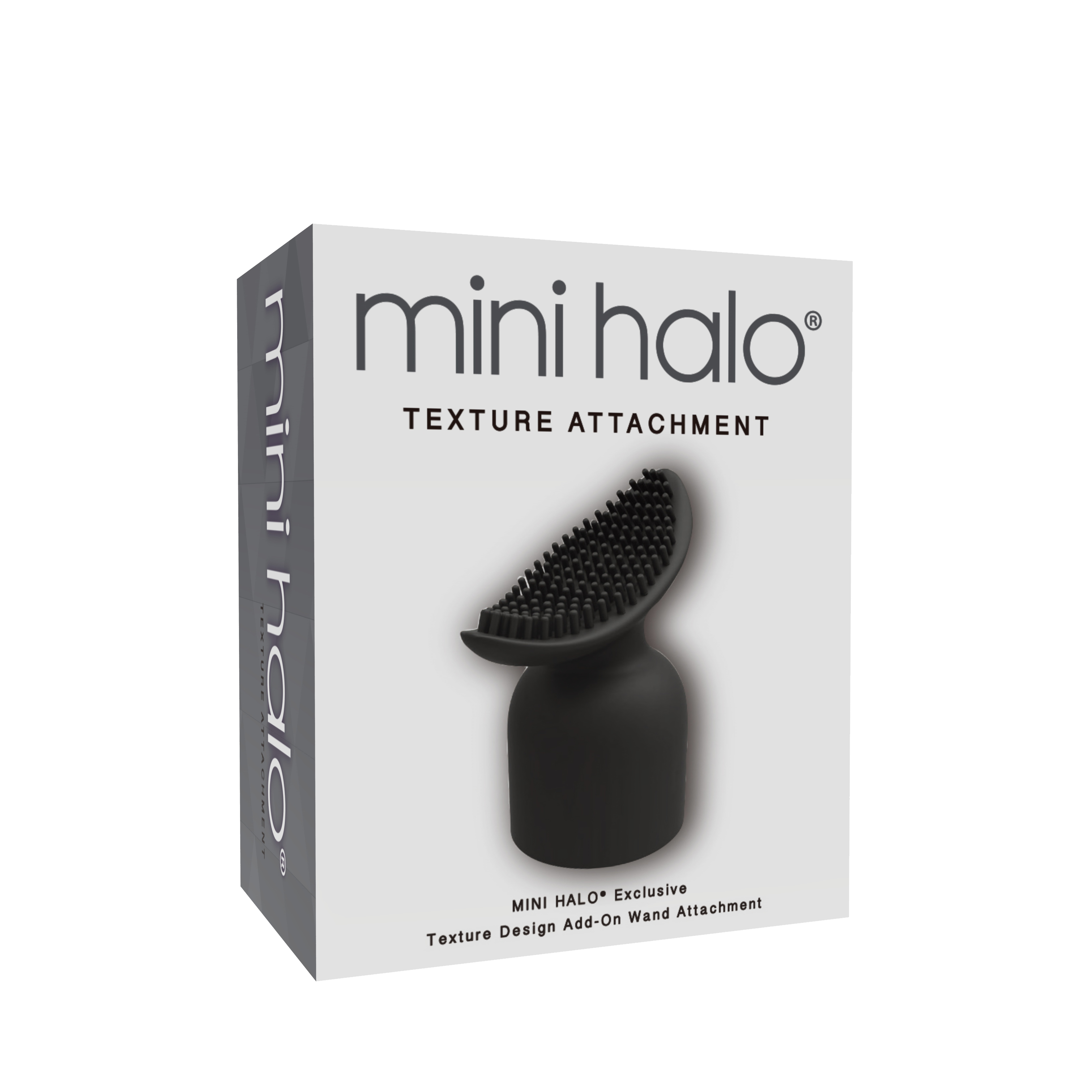 Mini Halo wand texture attachment, waterproof silicone.