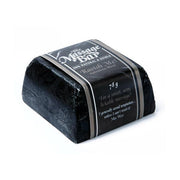 A black massage bar labeled "Ravish Me" with text about being 100% natural and edible.